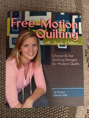 Free-Motion Quilting with Angela Walters - Pink Cover